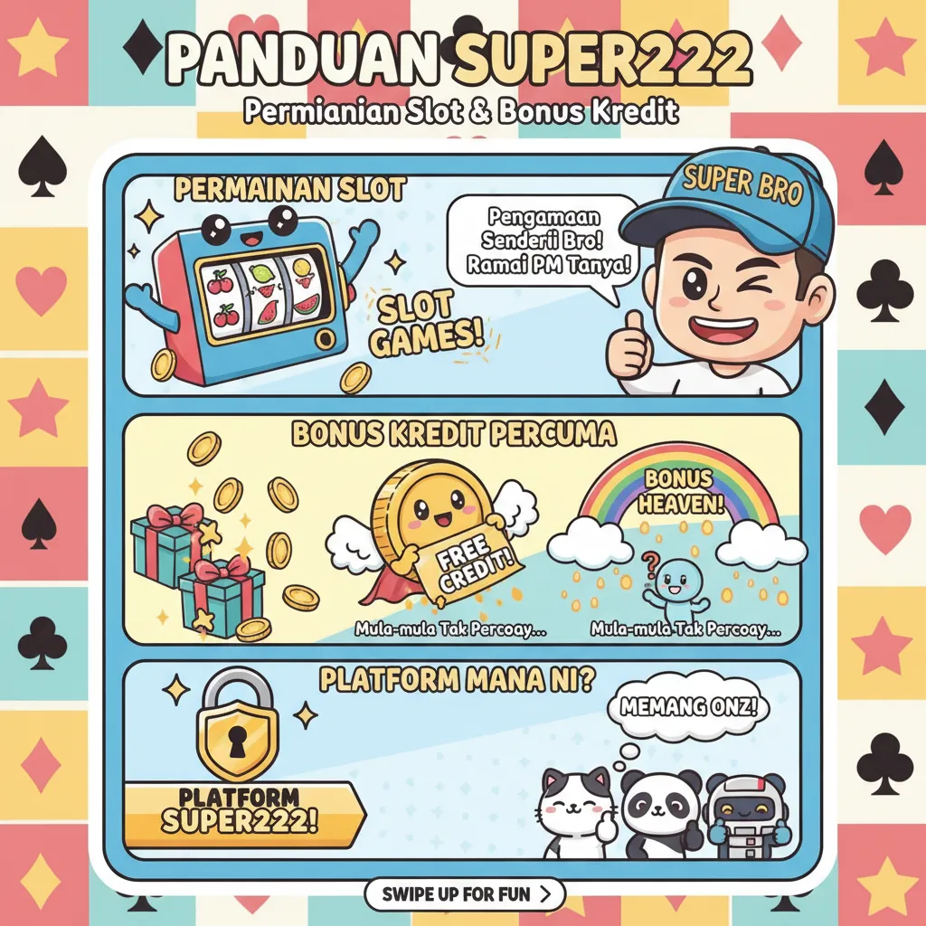 Panduan Super222: Permainan Slot & Bonus Kredit