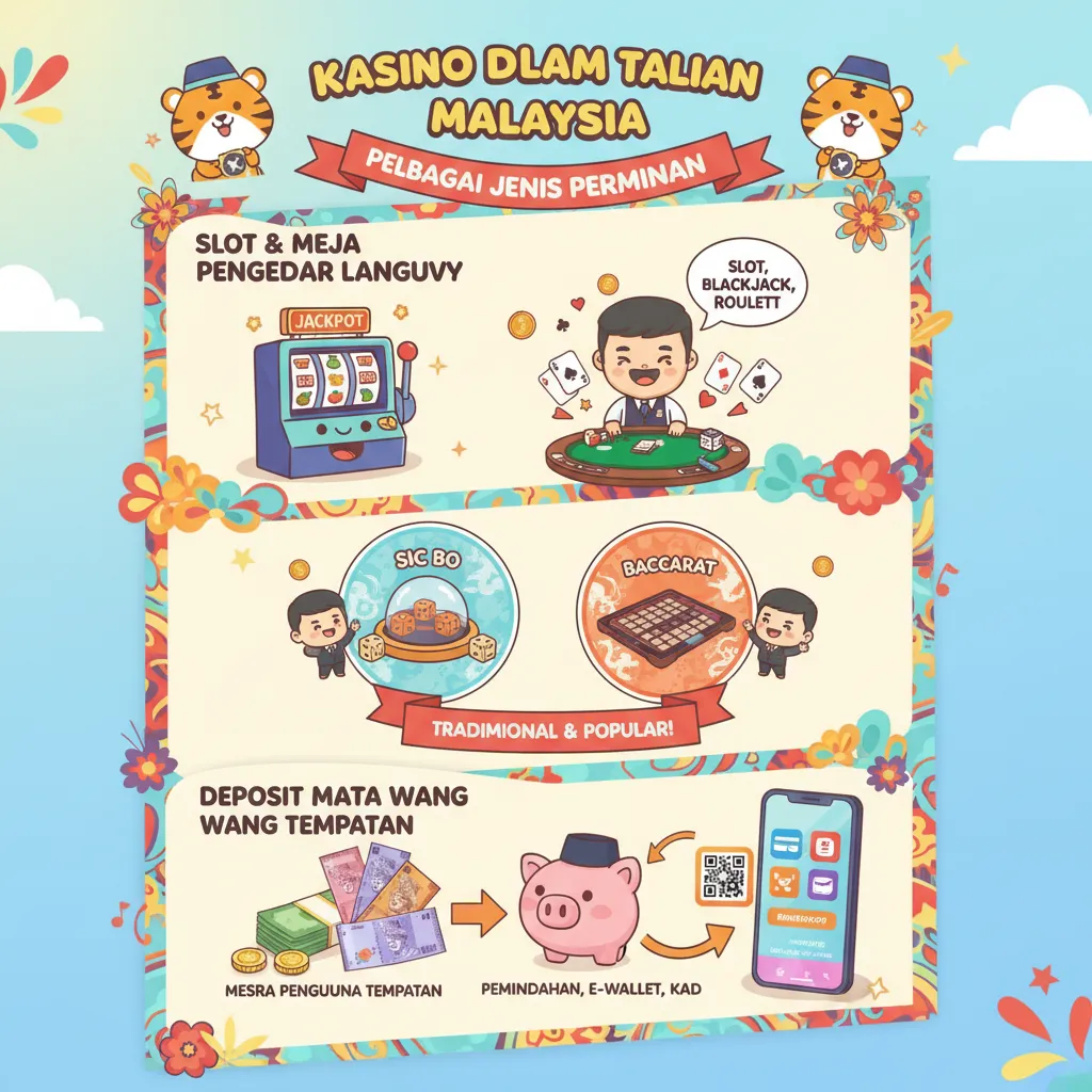 Panduan Komprehensif Mengenai Permainan Kasino Dalam Talian dan Pengalaman Pemain