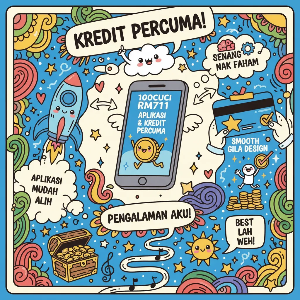 100cuci rm711: Aplikasi & Kredit Percuma