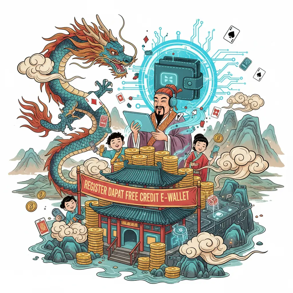 register dapat free credit e-wallet - Poker